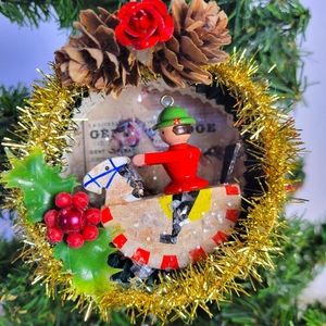 Handmade Vintage Christmas Tree Ornament